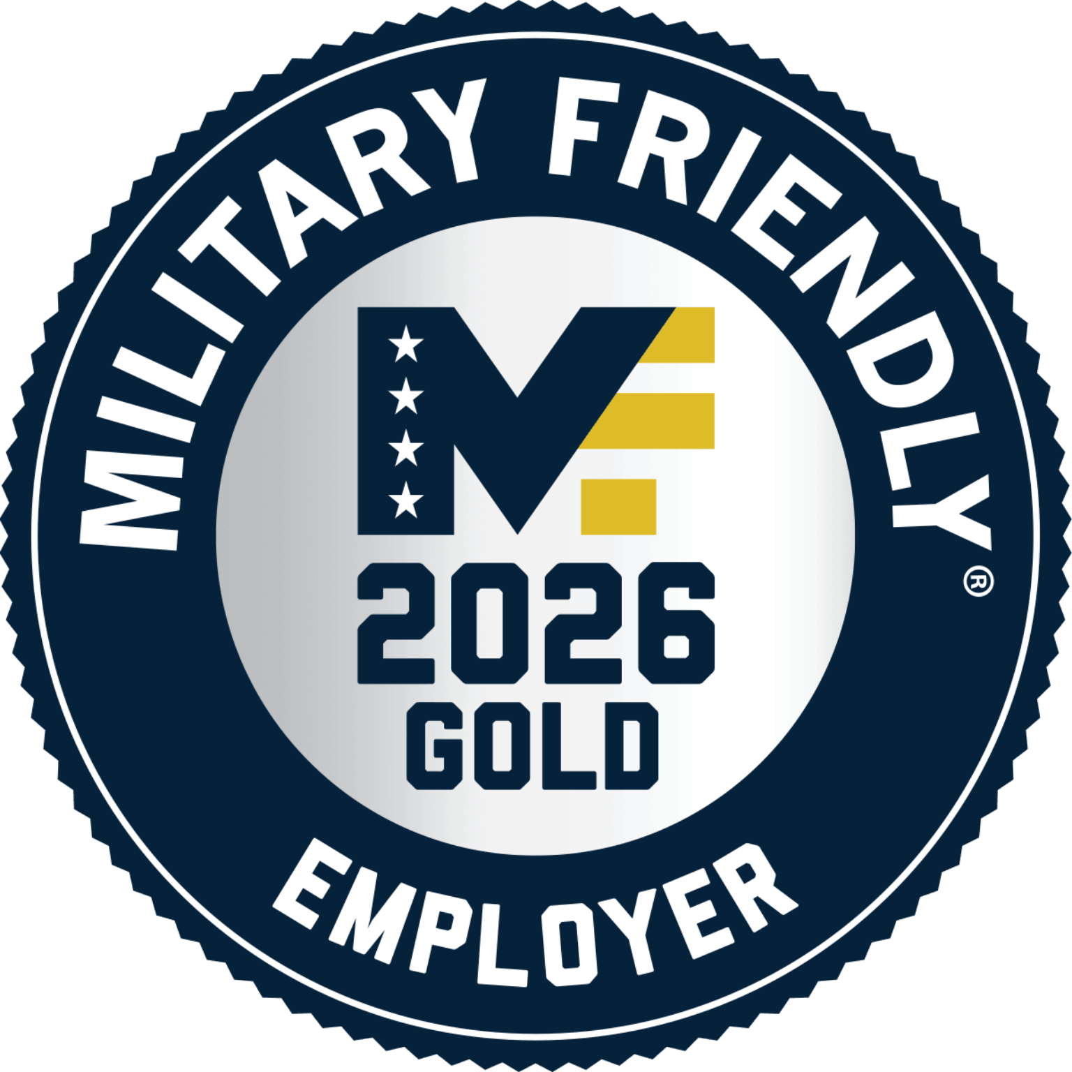 Military Friendly Employer 2026 Logo